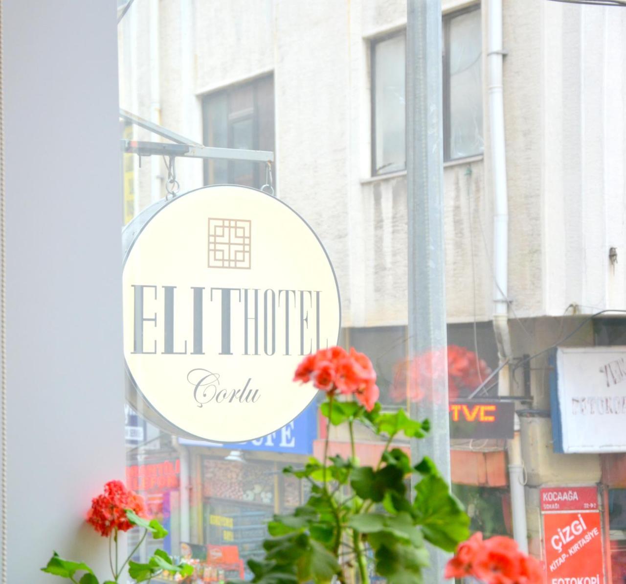 Elite Hotel City Center Corlu Bed And Breakfast Çorlu Exterior foto